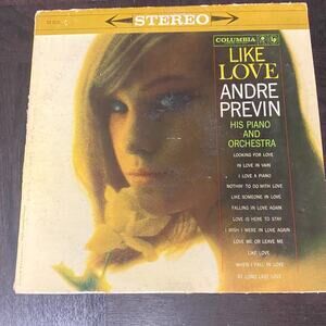 Andre Previn - Like Love -Columbia Records CS 8233 - 12" 33rpm Vinyl